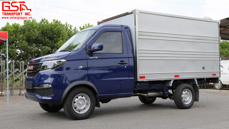 Ngoại thất xe tải SRM 930kg thùng kín