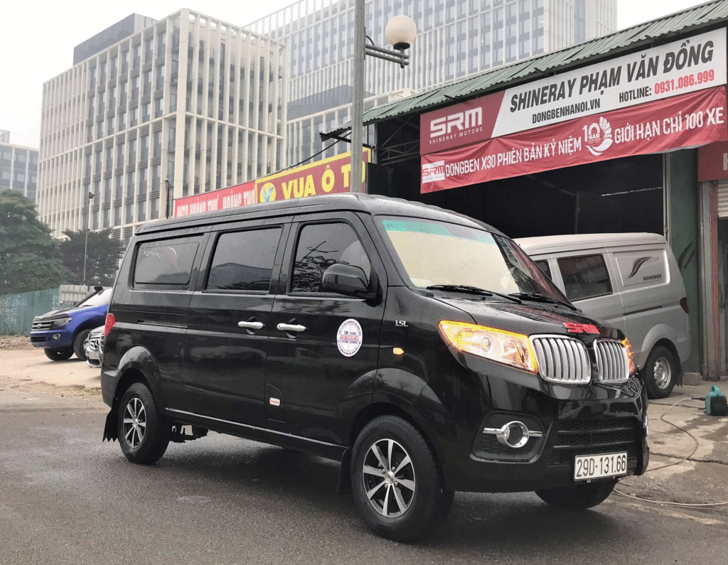 Ngoại thất xe tải SRM X30 V5 5 chỗ 700kg