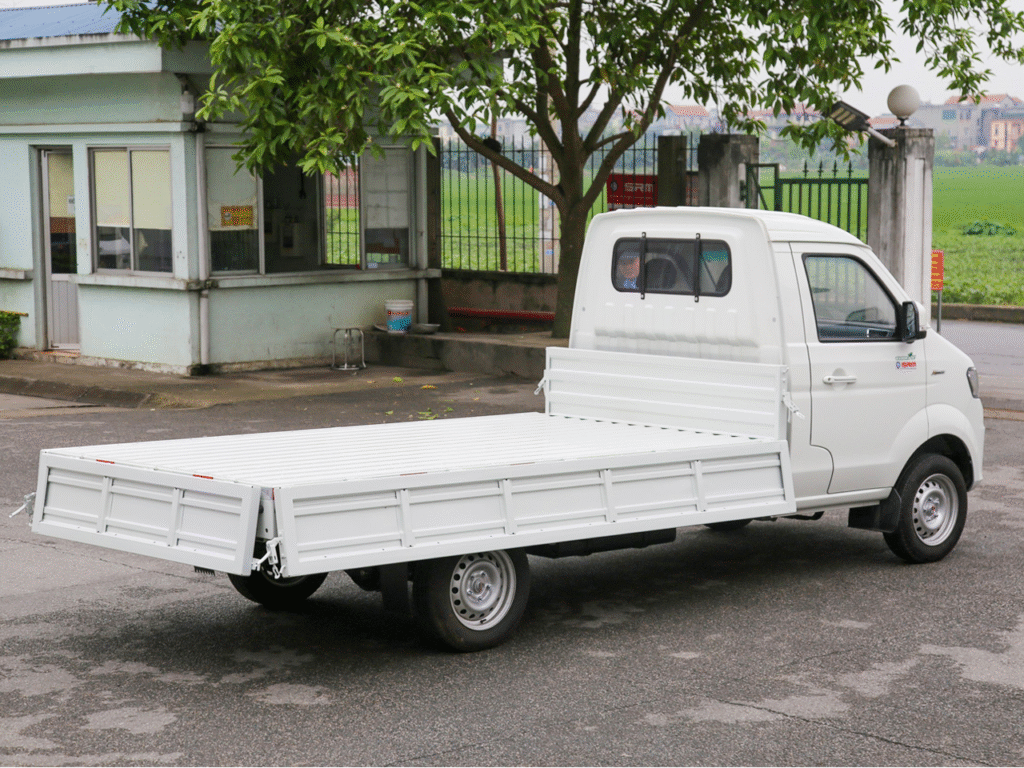 Kích thước thùng xe tải SRM T50 thùng lửng