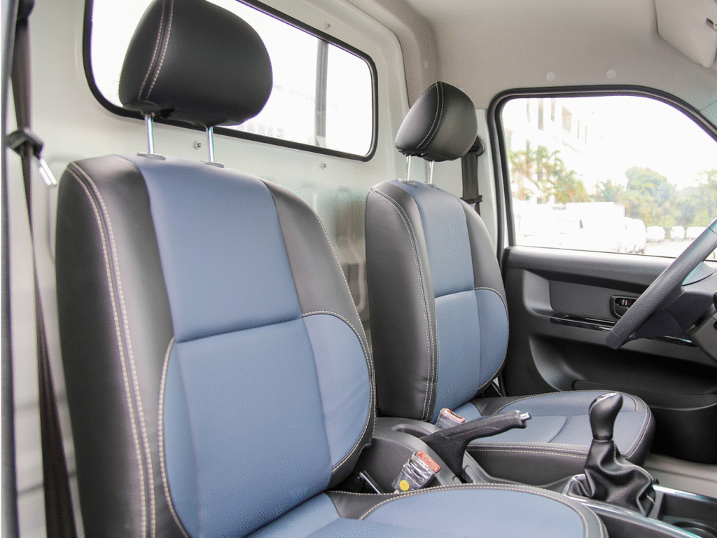 Nội thất xe tải SRM T50 thùng lửng 