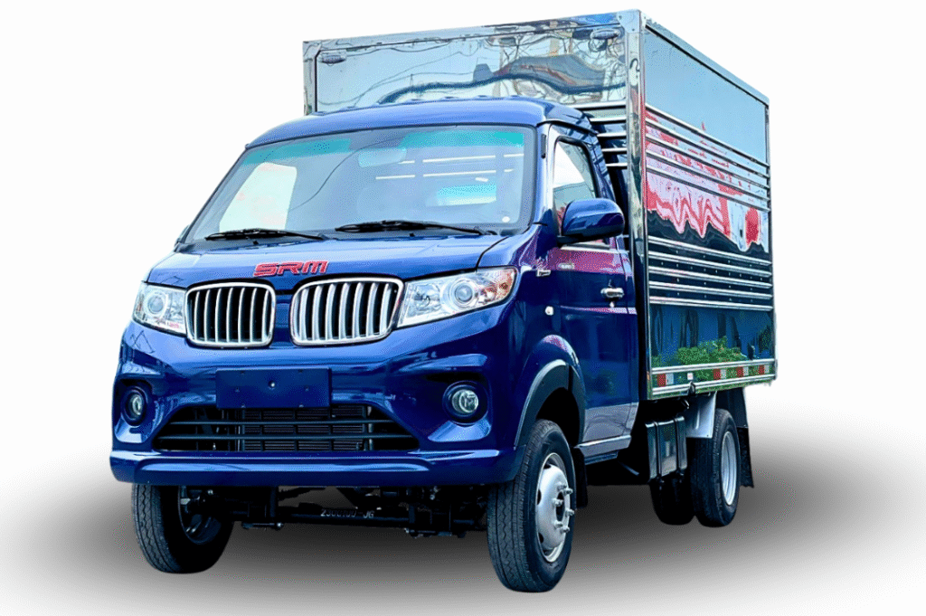 Ngoại thất xe tải SRM S1 thùng kín