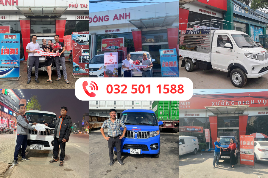 Bàn giao xe tải SRM