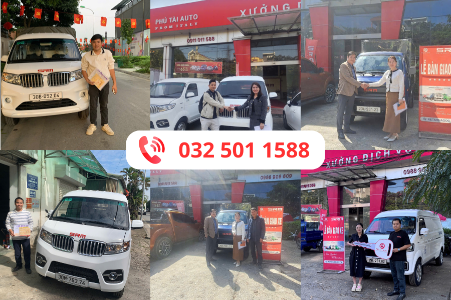 Bàn giao xe tải SRM