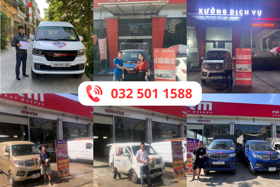 Bàn giao xe tải SRM