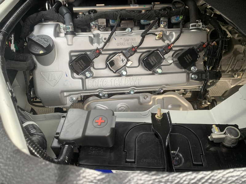 Động cơ xe tải Tera V8 2 chỗ