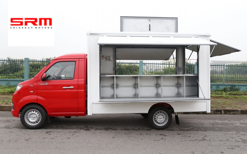 SRM T30 xe tải nhẹ 930 kg, thùng dài nhất phân khúc lý tưởng cho giao hàng nội đô.