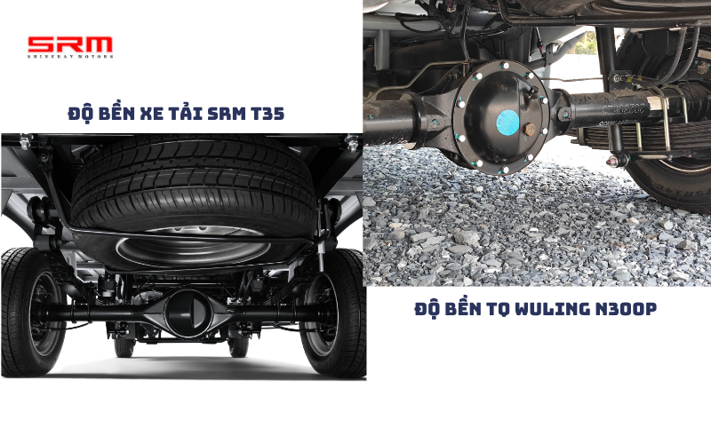 So sánh chi tiết về động cơ xe tải SRM T35 vs TQ Wuling N300P