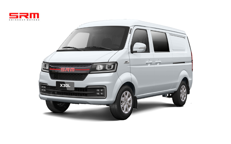 SRM X30L V5 là xe tải van gọn gàng, chở hàng tốt, phù hợp chạy đô thị và giao hàng.