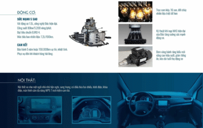 Động cơ xe tải SRM 930kg thùng lửng