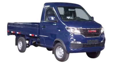 Ngoại thất xe tải SRM 930kg thùng lửng