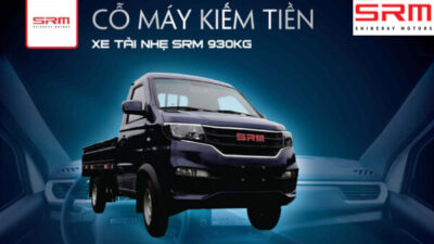 Xe tải SRM 930 thùng lửng