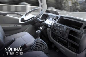nội thất xe tải nissan 1.9 tấn
