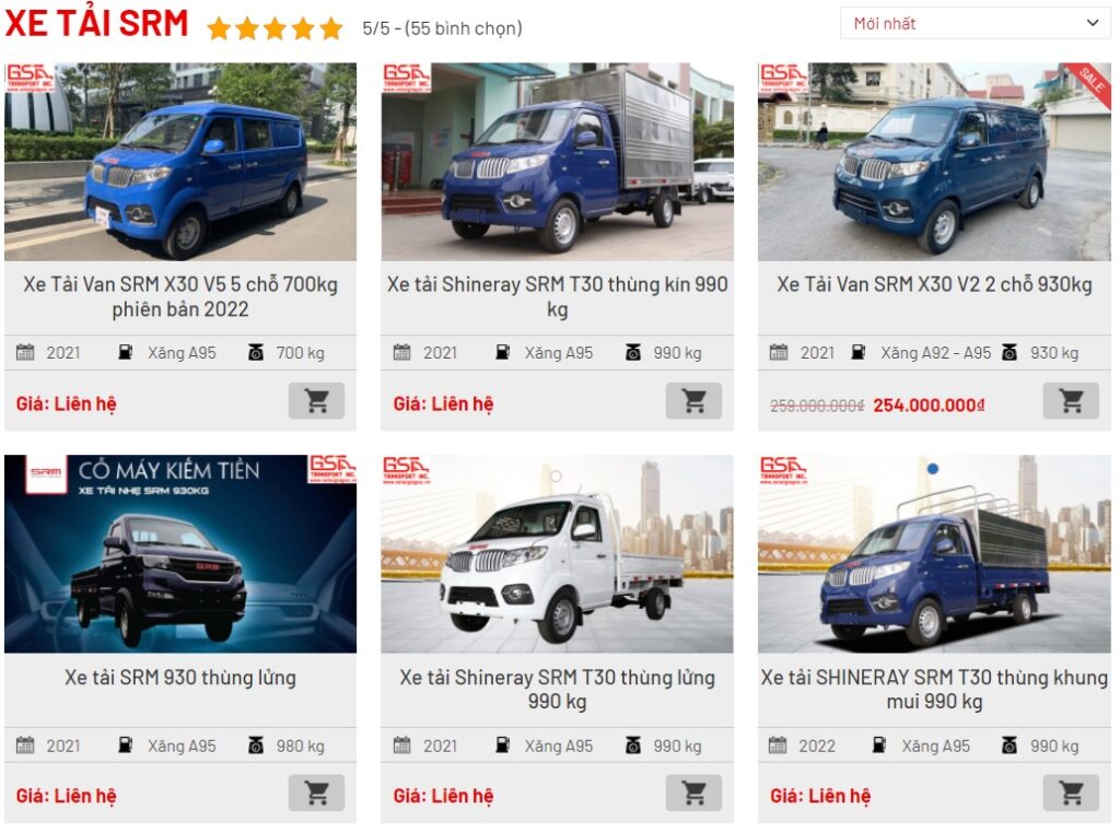 tìm hiểu xe tải SRM là gì tìm hiểu xe tải SRM là gì