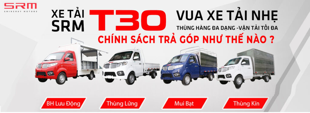 Xe Tải SRM 990kg - T30 - Hà Nội