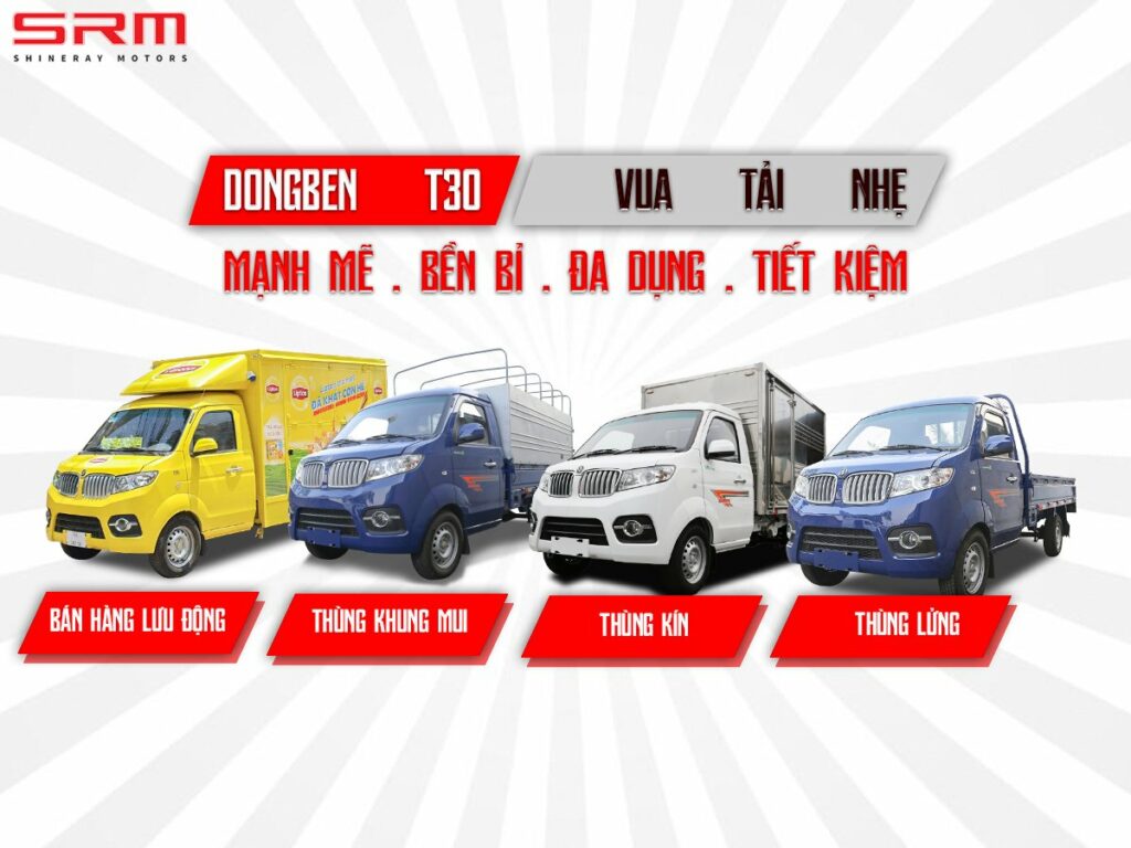 Xe tải SRM T30 Xe tải SRM T30