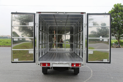 Kích thước thùng xe tải SRM K990 thùng kín