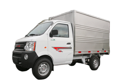 Ngoại thất xe tải SRM K990 thùng kín