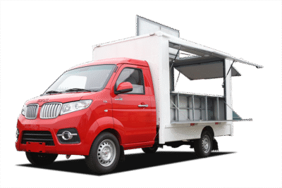 Ngoại thất xe tải SRM T30 bán hàng lưu động