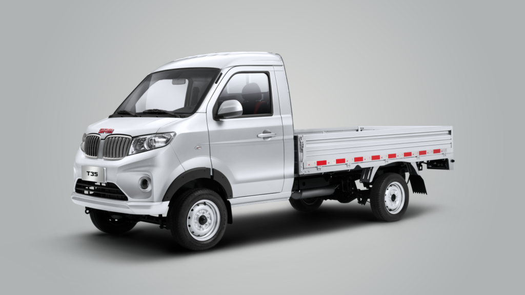 Ngoại thất xe tải SRM T35 Thùng Lửng 