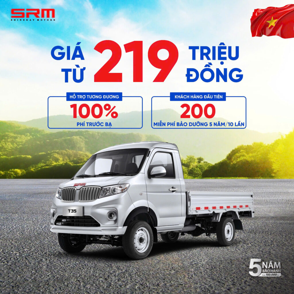 Thông Số Xe Tải SRM T35 