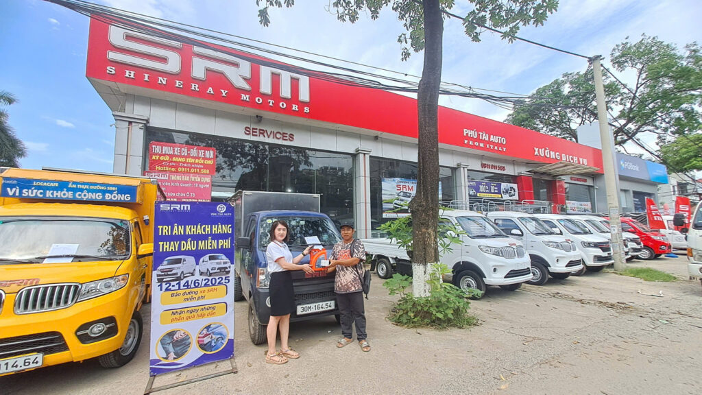Tri ân khách hàng xe tải srm