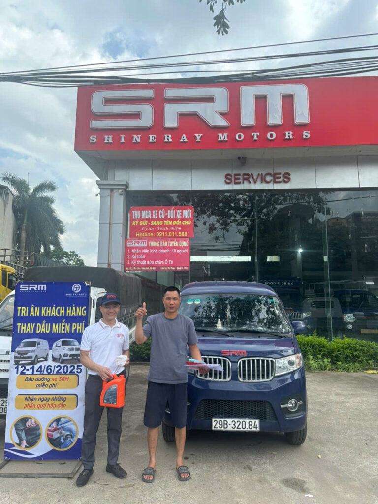 Tri ân khách hàng xe tải srm 