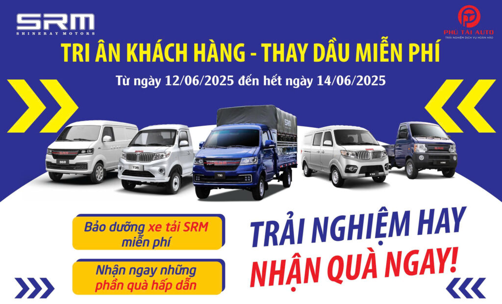 Tri ân khách hàng xe srm 