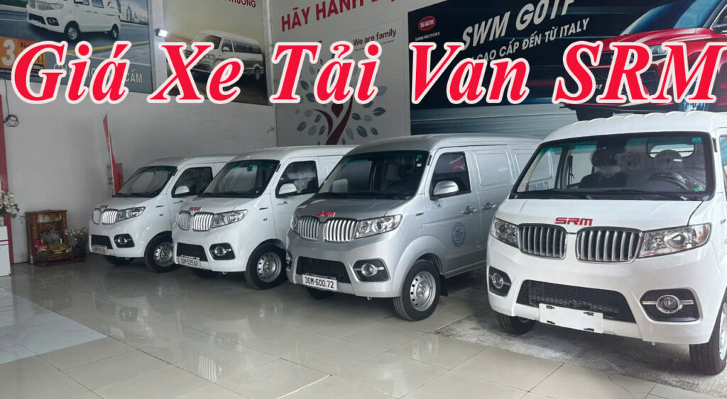 giá xe tải van srm 