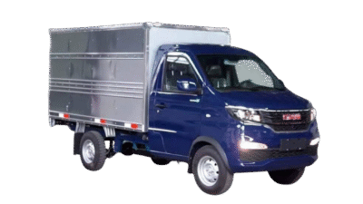 Ngoại thất xe tải SRM T15 thùng kín