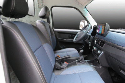 Nội thất xe tải SRM T20a thùng kín