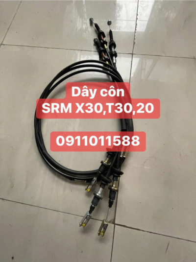 Dây côn xe tải SRM (X30, T30, T20) với độ bền cao, truyền lực ổn định và hành trình chính xác.