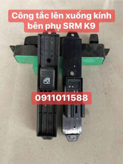 Công tắc kính SRM K990 bên phụ được thiết kế đồng bộ theo tiêu chuẩn của nhà sản xuất SRM