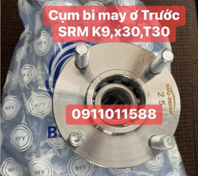 Cụm bi moay ơ trước được thiết kế tối ưu cho điều kiện khai thác thường xuyên trong đô thị, chở hàng liên tục và di chuyển trên nhiều dạng địa hình.