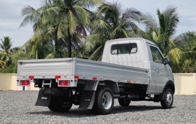 Kích thước thùng của xe tải SRM S1 thùng lửng