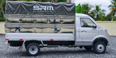Ngoại thất xe tải SRM S1 thùng bạt