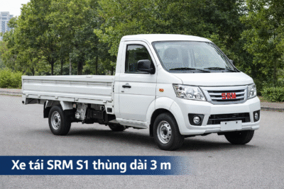 Ngoại thất xe tải SRM S1 thùng dài 3m