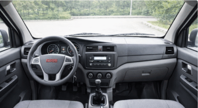 Nội thất xe tải SRM S1 thùng dài 3m