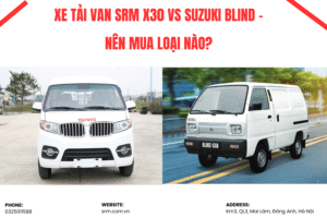 Xe-tai-van-SRM X30-va-Suzuki Blind