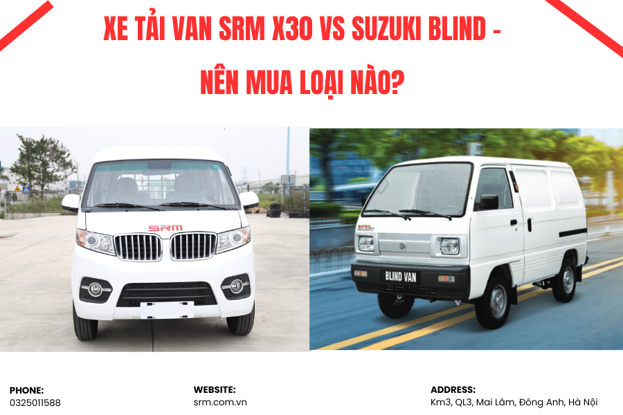 Xe-tai-van-SRM X30-va-Suzuki Blind