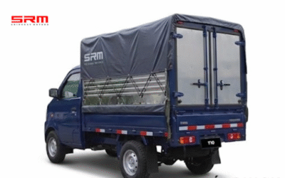 Xe tải SRM T10 thùng khung mui không kín hoàn toàn, phù hợp hàng nhẹ