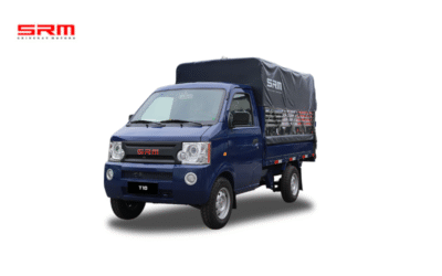 Xe tải SRM T10 thùng khung mui là xe linh hoạt, có che chắn, chở hàng đa dạng