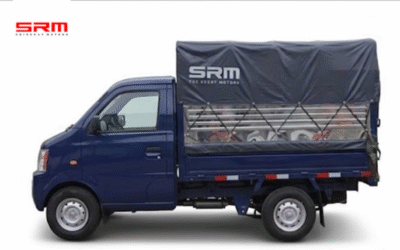 Xe tải SRM T10 thùng khung mui đa dụng, linh hoạt, có che chắn và trang bị đủ dùng