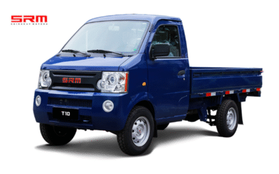 Xe tải SRM T10 thùng lửng là mẫu xe nhỏ gọn, linh hoạt, dễ chở hàng nội đô